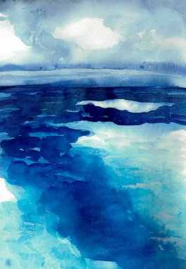 suluboya deniz çizimi