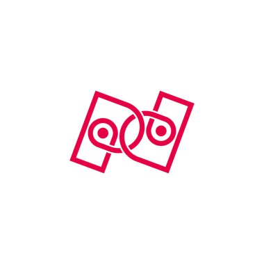 pd harfi sonsuz satır logo vektörüne bağlandı