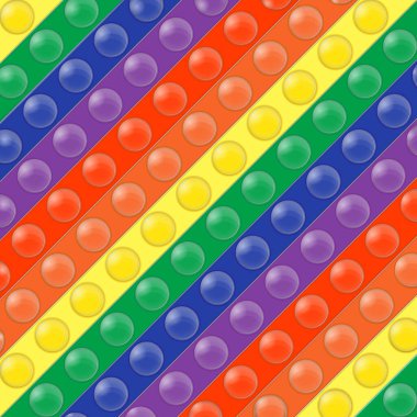 Patlat (popit). Duyusal stres önleyici oyuncak. Trend. Arka plan ve baskı için. Vektör illüstrasyonu