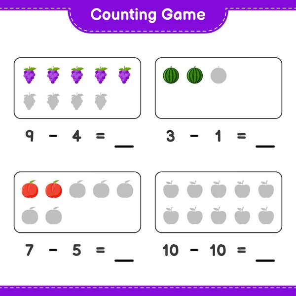 Adição com sorvete dos desenhos animados. jogo de matemática educacional  para crianças. resolva as equações. educação em casa. página de atividade  imprimível.