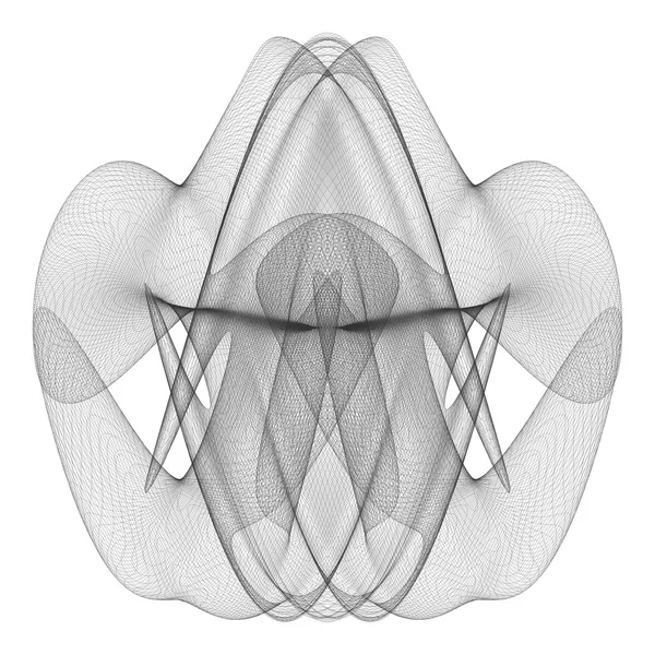 Vector de superficie de marco de alambre — Archivo Imágenes Vectoriales