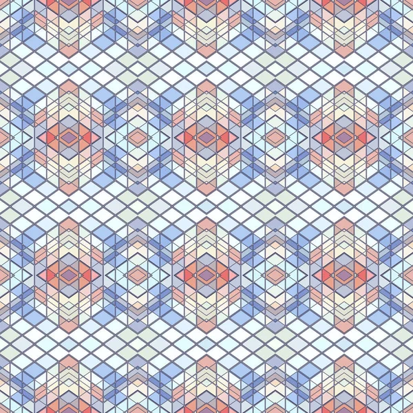 Geometrie Bunte Ornamental Pattern Hintergrund Farbkomposition Mit Geometrischen Formen Hipster — Stockfoto