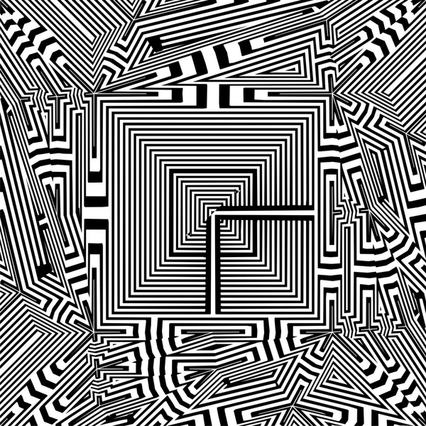 Maze Labyrinth Vector — Stock Vector