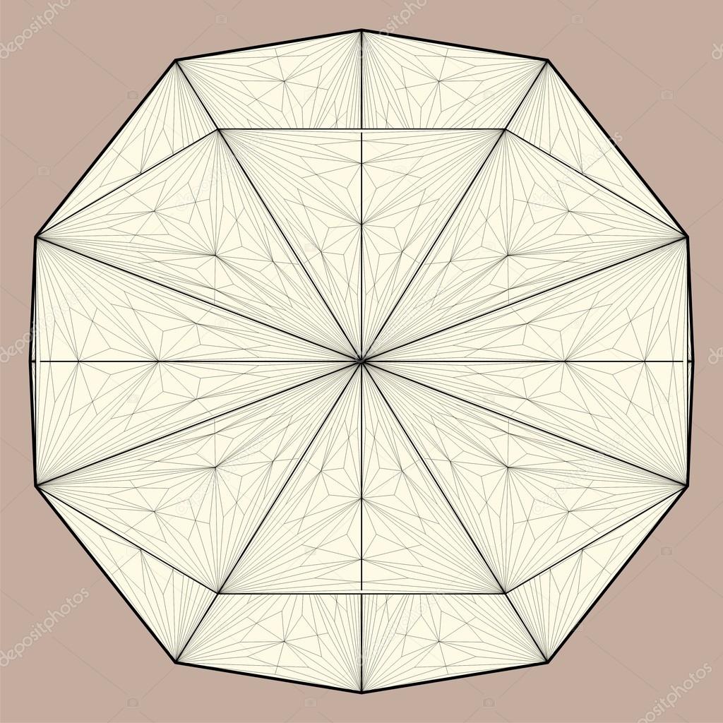 Origami Structure Vector
