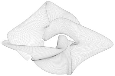 Soyut tel satırları arka plan vektör kavisli