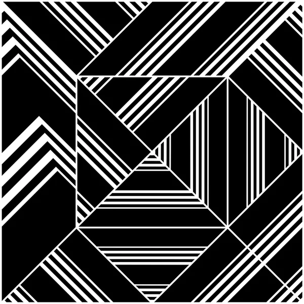 Black And White Pattern — Stock Vector