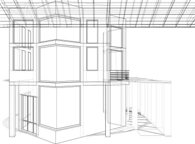 soyut çizgi vektör kurguları