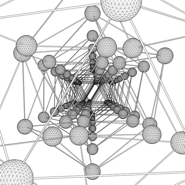 Dna 分子结构矢量 — 图库矢量图片