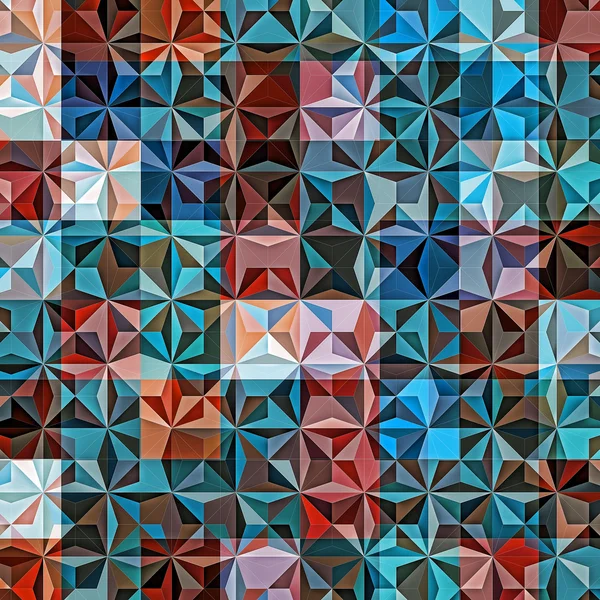 Background Geometric Colorful Pattern