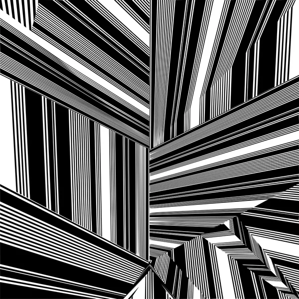 Black And White Pattern Vector — Stock Vector