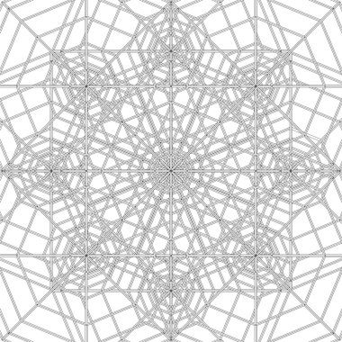 Soyut örümcek Web inşaat yapı vektör