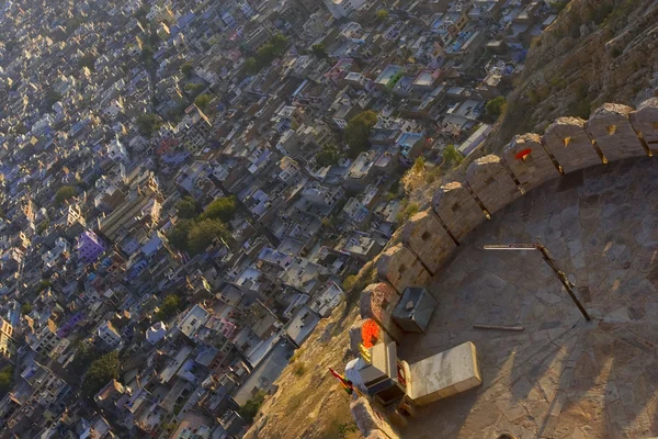 Vista de la ciudad de Jaipur, Rajastán, India — Foto de Stock