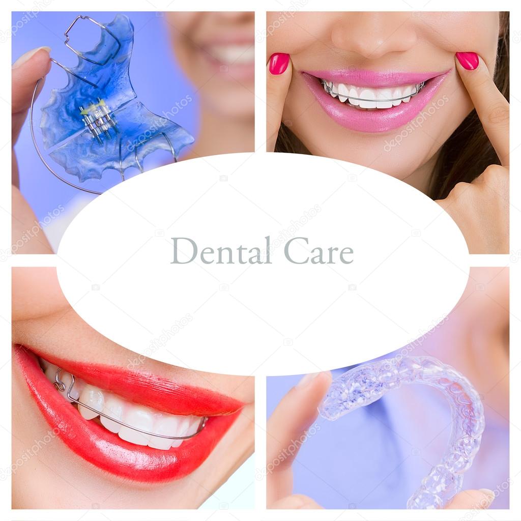 Dental Care Collage (dental services)
