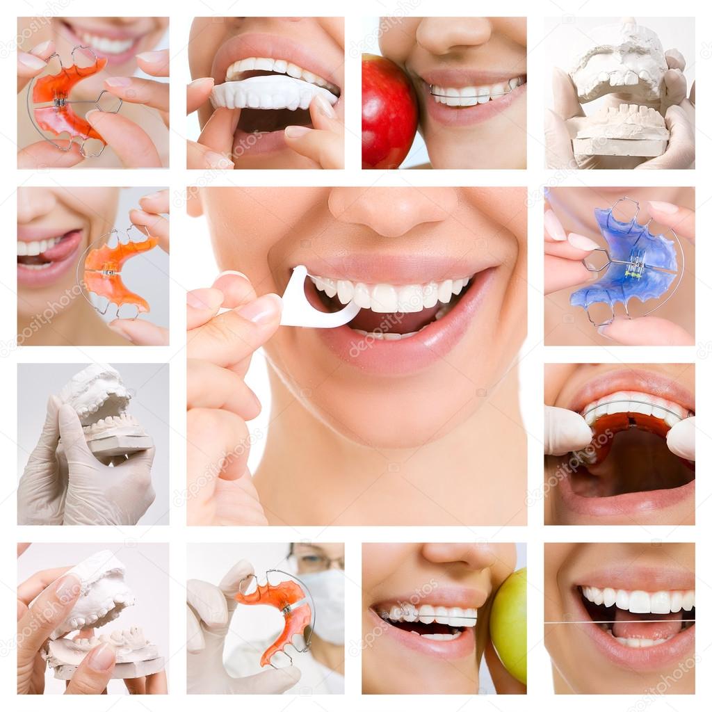 Dental Care collage (Dental Services)