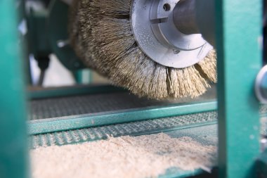 Elektrik değirmeni makine. Ahşap Fabrikası. Ahşap talaşı, taşlama