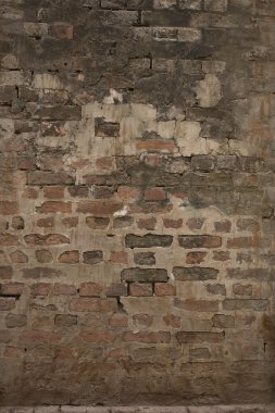 Eski tuğla duvar: vintage tuğla dokusu