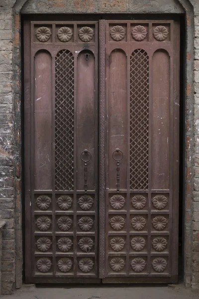 Beautiful Old iron Door, gates — Stock Photo, Image