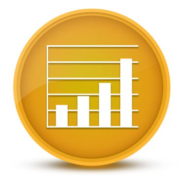 Analiz lüks parlak sarı yuvarlak düğmeli soyut çizim