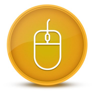 Fare lüks parlak sarı yuvarlak düğmeli soyut çizim