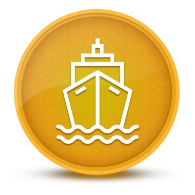 Lüks, parlak sarı yuvarlak düğmeli, soyut illüstrasyon.