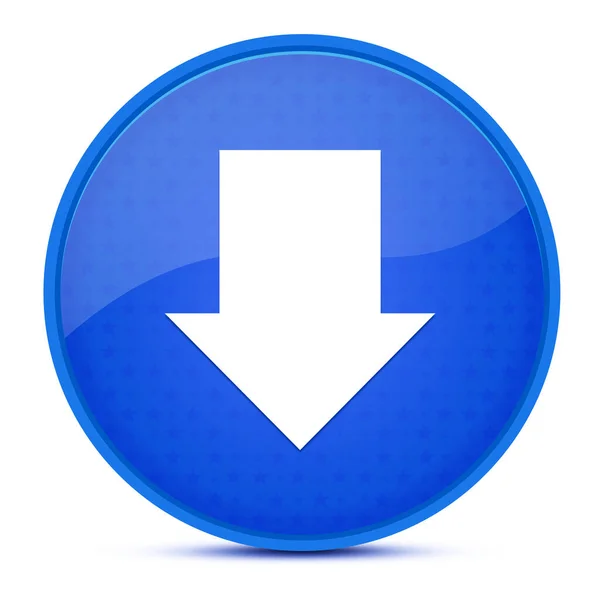 下载美学上光滑的蓝色圆形按钮摘要插图 — 图库照片