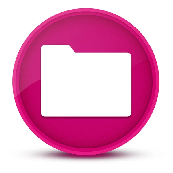 Φάκελος Πολυτελές Γυαλιστερό Ροζ Στρογγυλό Κουμπί Αφηρημένη Εικόνα — Φωτογραφία Αρχείου