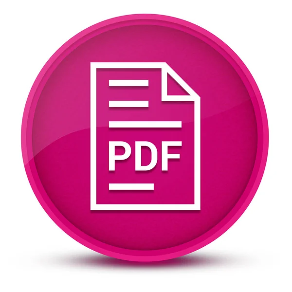 Pdf Dokument Sida Lyxig Glänsande Rosa Rund Knapp Abstrakt Illustration — Stockfoto