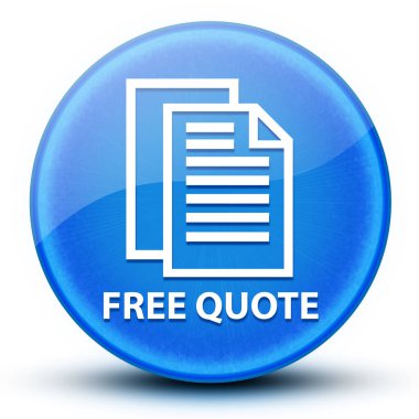 Ücretsiz, göz kamaştırıcı mavi yuvarlak düğme soyut resimleme