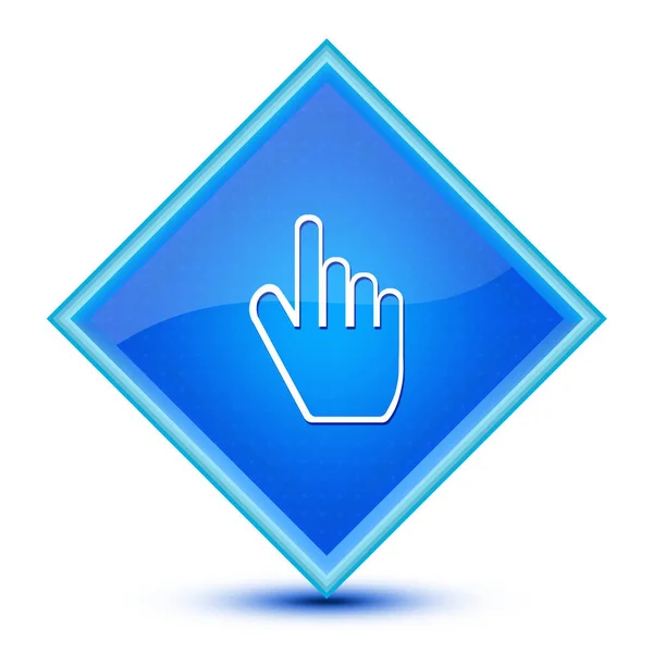 Consejos Icono Aislado Azul Especial Botón Diamante Ilustración Abstracta —  Fotos de Stock