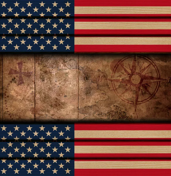 Amerikanische Flagge — Stockfoto