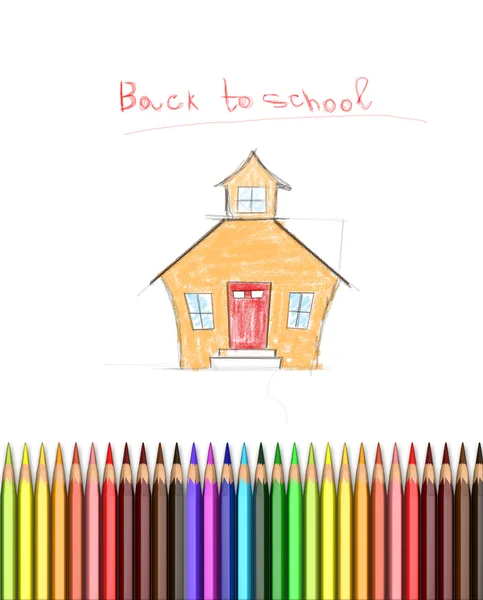 School bakground — Stock Photo, Image