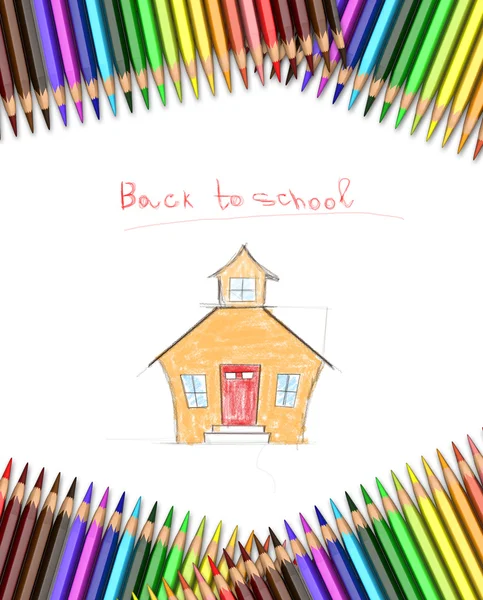 School bakground — Stockfoto