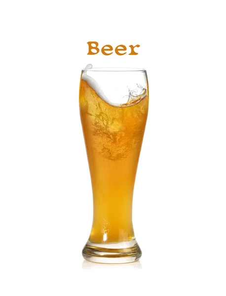 Bierglas — Stockfoto