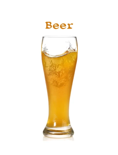 Bierglas — Stockfoto