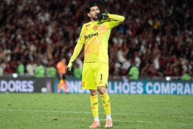 Rio de Janeiro (RJ), 22 / 10 / 2025 - FLAMENGO X RACING (ARG) - Flamengo ve Racing (ARG), Maracana 'daki Copa Libertadores.              