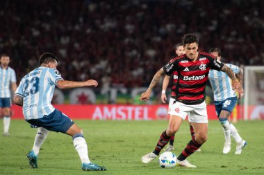 Rio de Janeiro (RJ), 22 / 10 / 2025 - FLAMENGO X RACING (ARG) - Flamengo ve Racing (ARG), Maracana 'daki Copa Libertadores.              