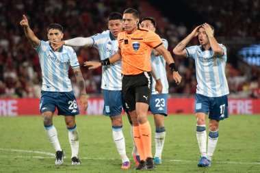 Rio de Janeiro (RJ), 22 / 10 / 2025 - FLAMENGO X RACING (ARG) - Flamengo ve Racing (ARG), Maracana 'daki Copa Libertadores.              