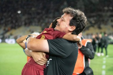 Rio de Janeiro, Rio de Janeiro, Brezilya - 20 Ekim 2025. Vasco x Fluminense Maracana Stadyumu.             