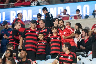 Rio de Janeiro (RJ), 22 / 10 / 2025 - FLAMENGO X RACING (ARG) - Flamengo ve Racing (ARG), Maracana 'daki Copa Libertadores.              