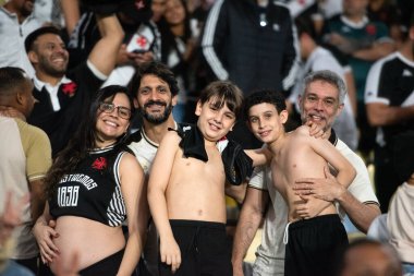 Rio de Janeiro, Rio de Janeiro, Brezilya - 20 Ekim 2025. Vasco x Fluminense Maracana Stadyumu.             