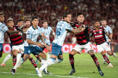 Rio de Janeiro (RJ), 22 / 10 / 2025 - FLAMENGO X RACING (ARG) - Flamengo ve Racing (ARG), Maracana 'daki Copa Libertadores.              