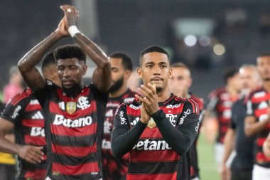 Rio de Janeiro, Rio de Janeiro, Brezilya - 15 Ekim 2025. Nilton Santos Stadyumu 'nda Botafogo x Flamengo.                