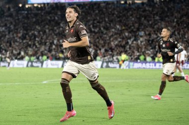 Rio de Janeiro, Rio de Janeiro, Brezilya - 20 Ekim 2025. Vasco x Fluminense Maracana Stadyumu.             