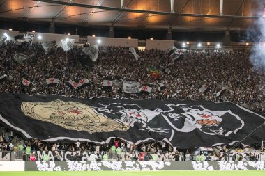 Rio de Janeiro, Rio de Janeiro, Brezilya - 20 Ekim 2025. Vasco x Fluminense Maracana Stadyumu.             