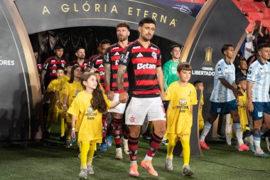 Rio de Janeiro (RJ), 22 / 10 / 2025 - FLAMENGO X RACING (ARG) - Flamengo ve Racing (ARG), Maracana 'daki Copa Libertadores.              
