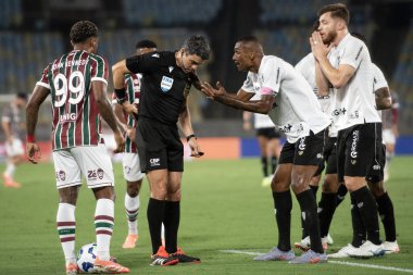 Rio de Janeiro, Rio de Janeiro, Brezilya - 29 Ekim 2025: Fluminense x Ceara Maracana Stadyumu.                 