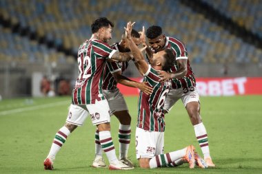 Rio de Janeiro, Rio de Janeiro, Brezilya - 29 Ekim 2025: Fluminense x Ceara Maracana Stadyumu.                 
