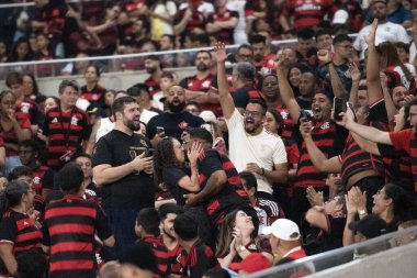 Rio de Janeiro, Rio de Janeiro, Brezilya - 01 Kasım 2025. Maracana Stadyumu 'nda Flamengo x Sport.          