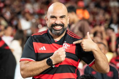 Rio de Janeiro, Rio de Janeiro, Brezilya - 01 Kasım 2025. Maracana Stadyumu 'nda Flamengo x Sport.             