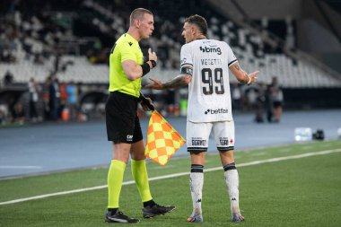 Rio de Janeiro, Rio de Janeiro, Brezilya - 05 Kasım 2025. Botafogo x Vasco Nilton Santos Stadyumu 'nda.        